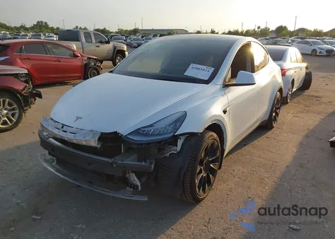 2021 Tesla Model Y Long Range Dual Motor All-Wheel Drive из США, поврежденный, VIN 5YJYGAEE6MF255445